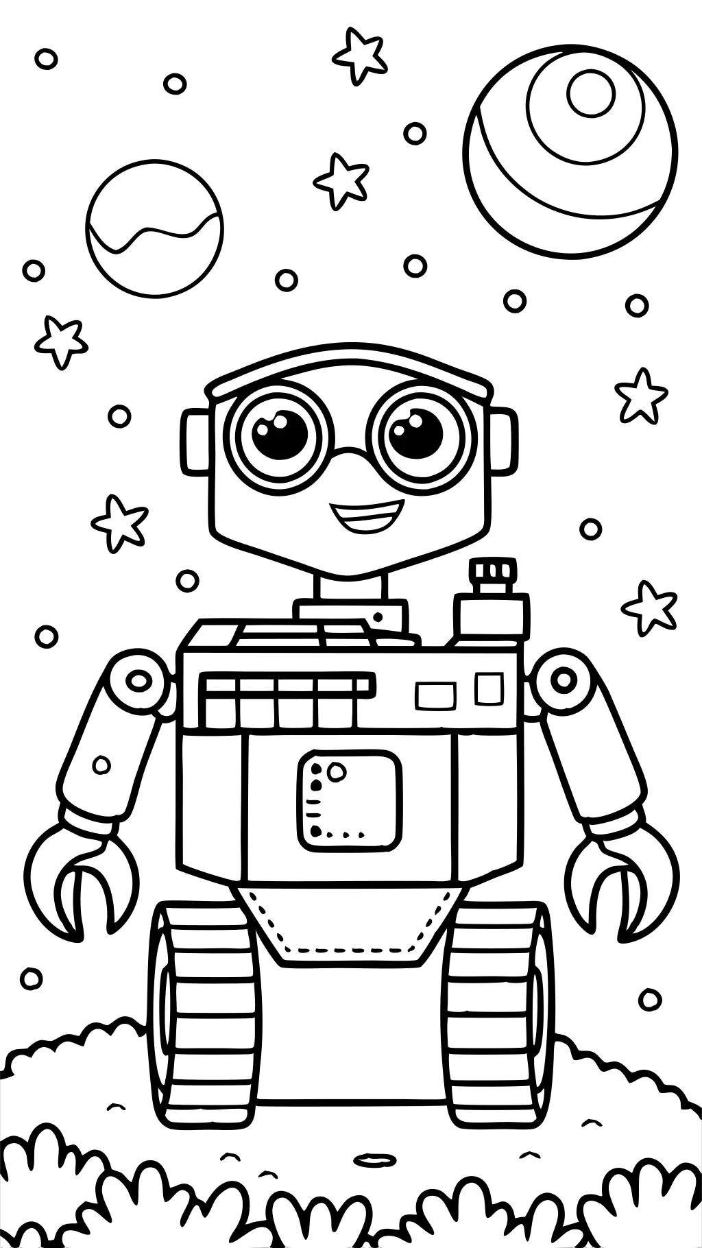 wall-e coloring pages